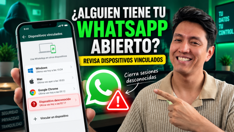 Cómo saber si alguien tiene tu WhatsApp abierto en otro dispositivo
